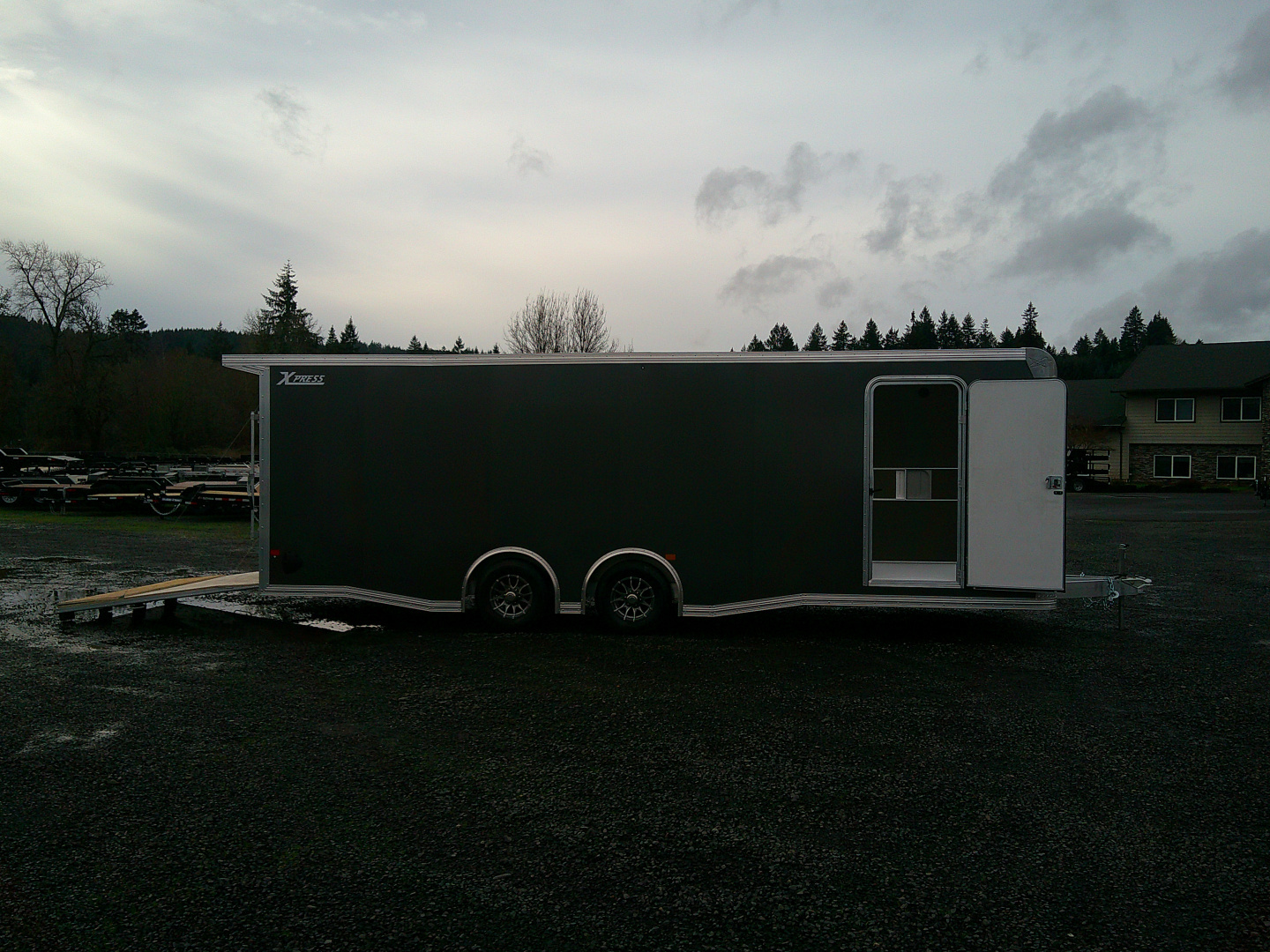 New 2026 ALCOM 8.5x24 10K Aluminum Car Hauler