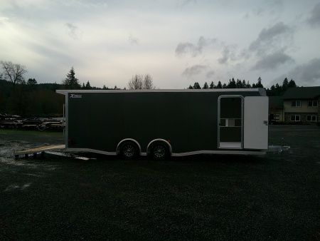 New 2026 ALCOM 8.5x24 10K Aluminum Car Hauler