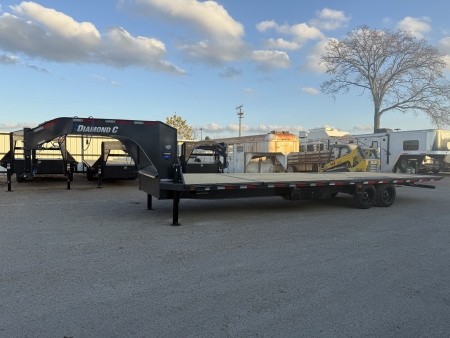 New 2026 Diamond C Trailers DET208 GN 30X102 Tilt Trailer