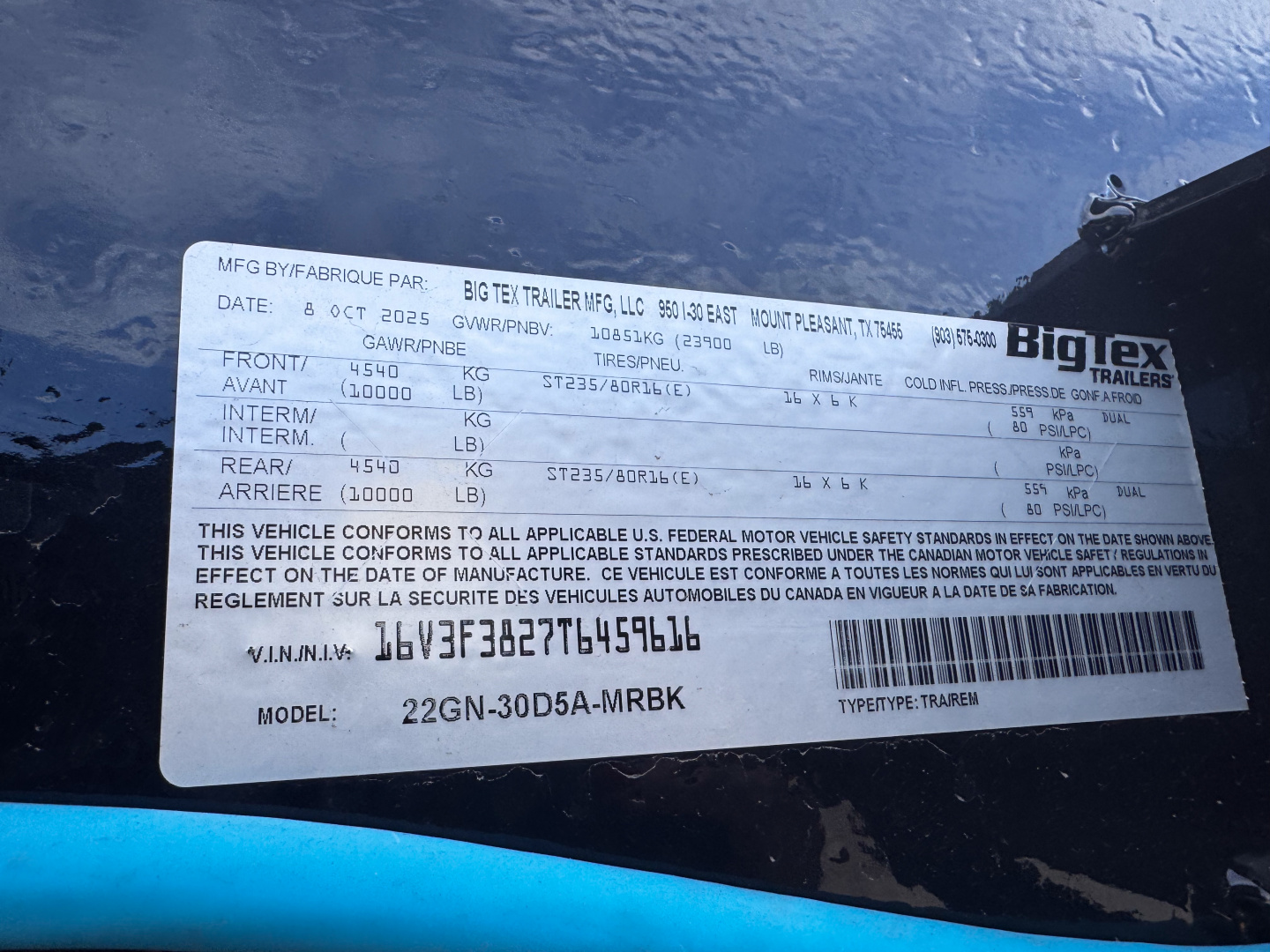 New 2026 Big Tex Trailers 22GN 25+5 Flatbed Trailer