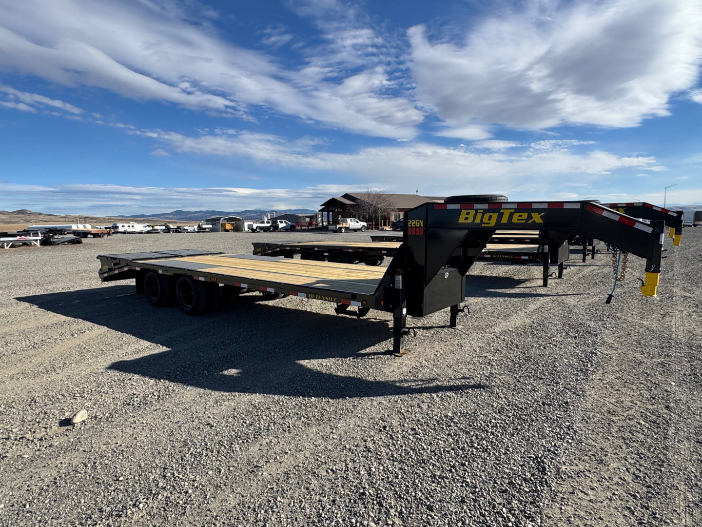 New 2026 Big Tex Trailers 22GN 25+5 Flatbed Trailer