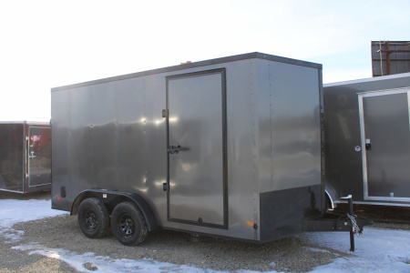 New 2026 Darkhorse Cargo 7.4X14 + 12  R Cargo / Enclosed Trailer