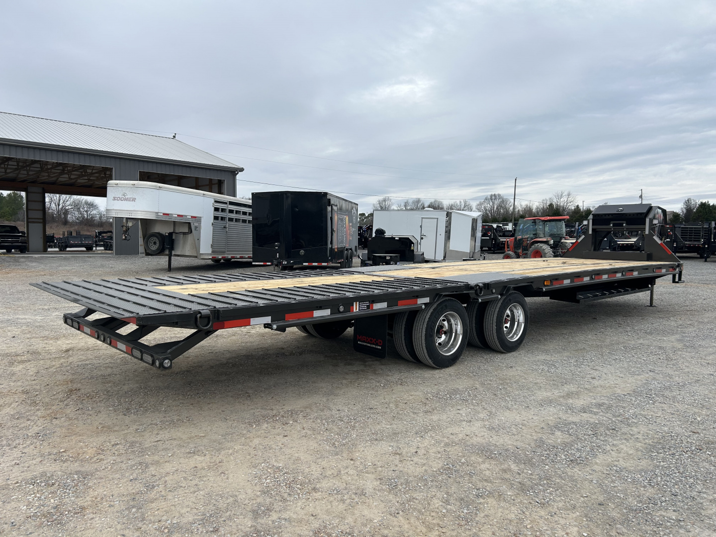 New 2026 MAXXD Gooseneck Trailer | 34' x 102' 30K GVWR