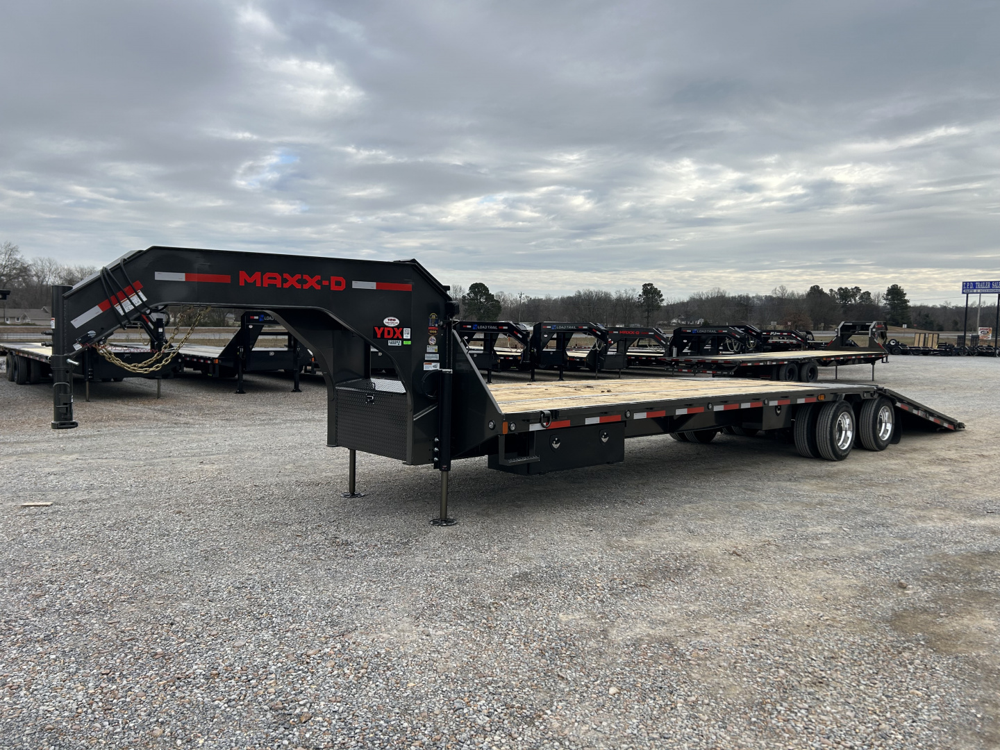 New 2026 MAXXD Gooseneck Trailer | 34' x 102' 30K GVWR