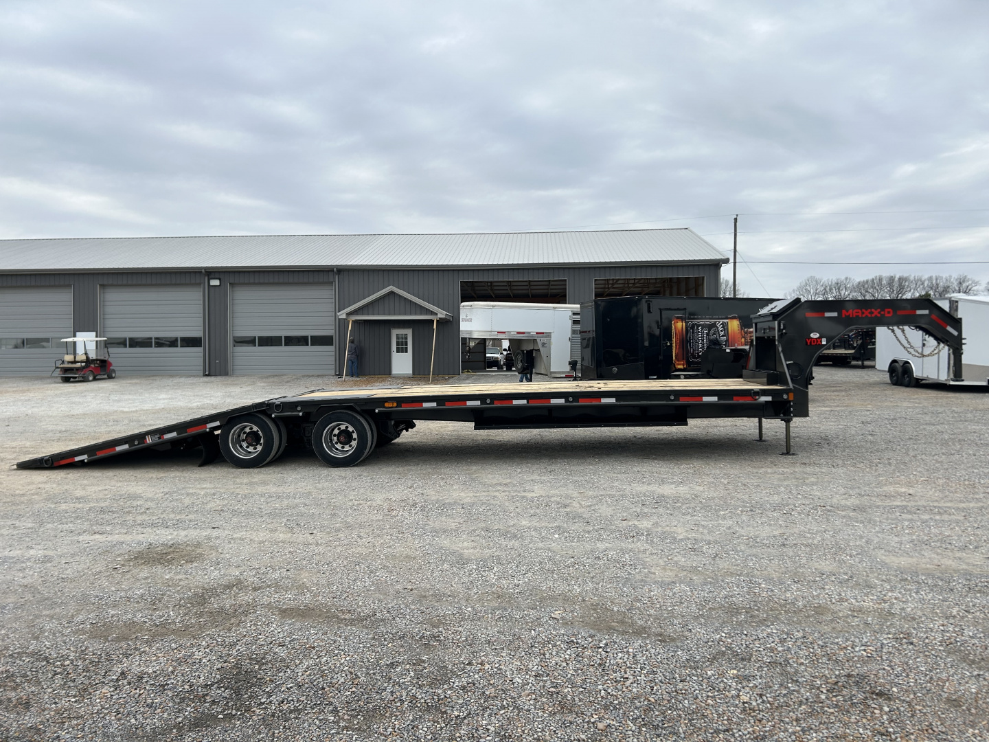 New 2026 MAXXD Gooseneck Trailer | 34' x 102' 30K GVWR