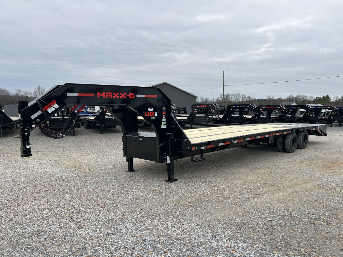 New 2026 MAXXD Gooseneck Flatbed Trailer | 102" x 32' 40K GVWR
