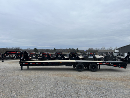 New 2026 MAXXD Gooseneck Flatbed Trailer | 102" x 32' 40K GVWR