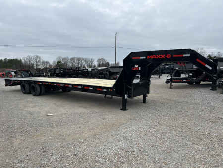 New 2026 MAXXD Gooseneck Flatbed Trailer | 102" x 32' 40K GVWR