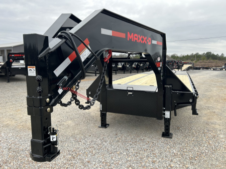 New 2026 MAXXD Gooseneck Flatbed Trailer | 102" x 32' 40K GVWR