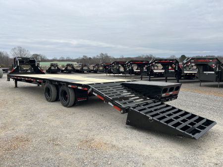 New 2026 MAXXD Gooseneck Flatbed Trailer | 102" x 32' 40K GVWR