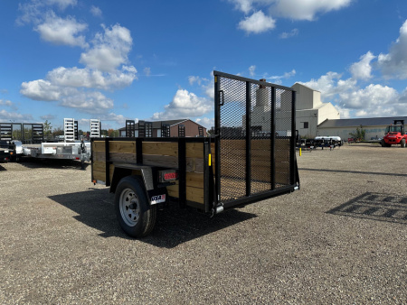 New 2026 AMO 5x8 Woodside Utility Trailer Landscape Trailer
