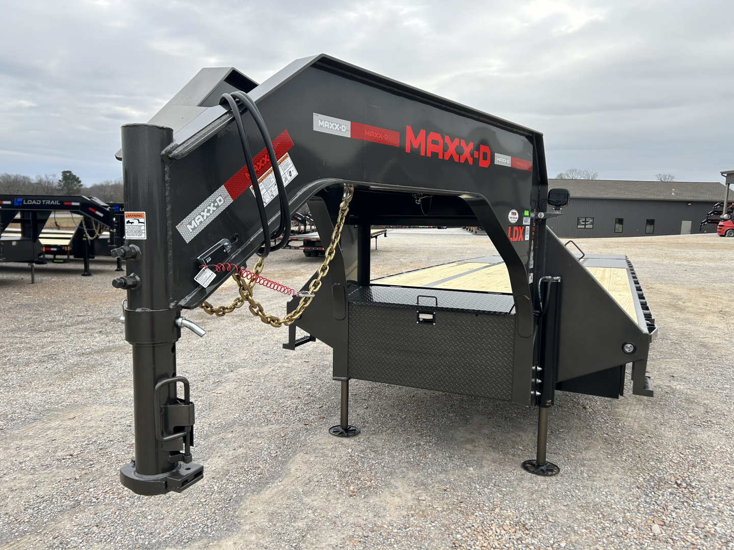 New 2026 MAXXD Gooseneck Flatbed Trailer | 102" x 30' 30K GVWR