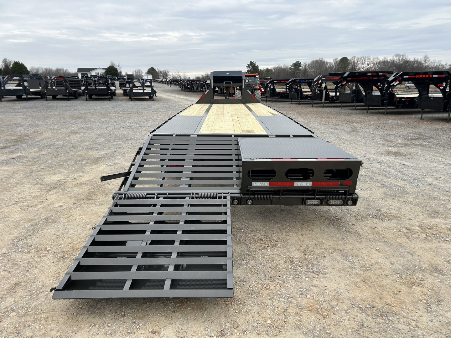 New 2026 MAXXD Gooseneck Flatbed Trailer | 102" x 30' 30K GVWR