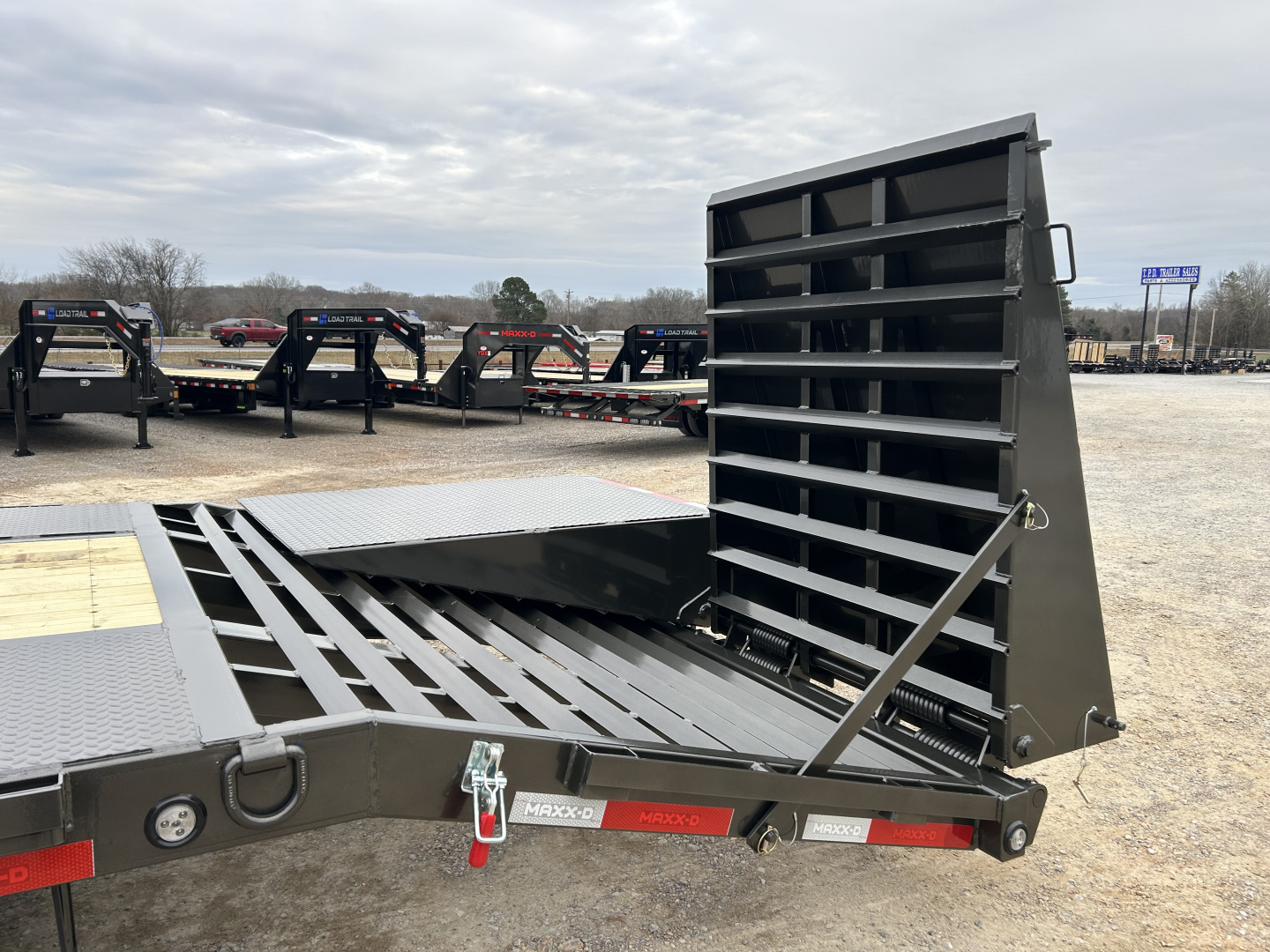 New 2026 MAXXD Gooseneck Flatbed Trailer | 102" x 30' 30K GVWR