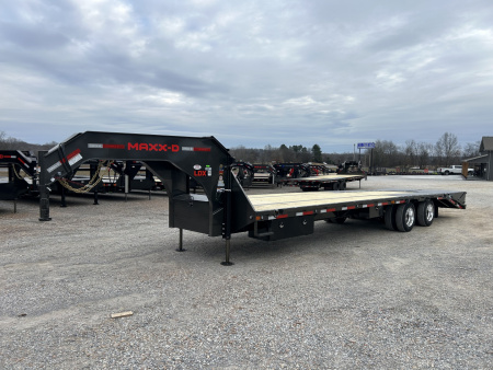 New 2026 MAXXD Gooseneck Flatbed Trailer | 102  x 30' 30K GVWR