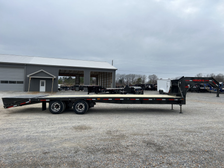 New 2026 MAXXD Gooseneck Flatbed Trailer | 102" x 30' 30K GVWR
