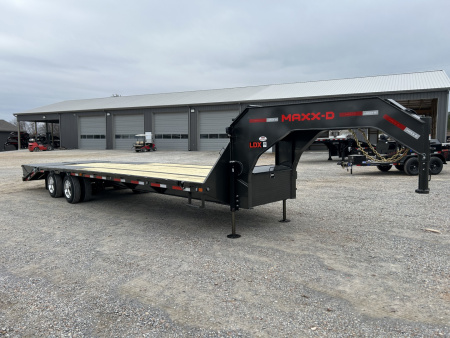 New 2026 MAXXD Gooseneck Flatbed Trailer | 102" x 30' 30K GVWR