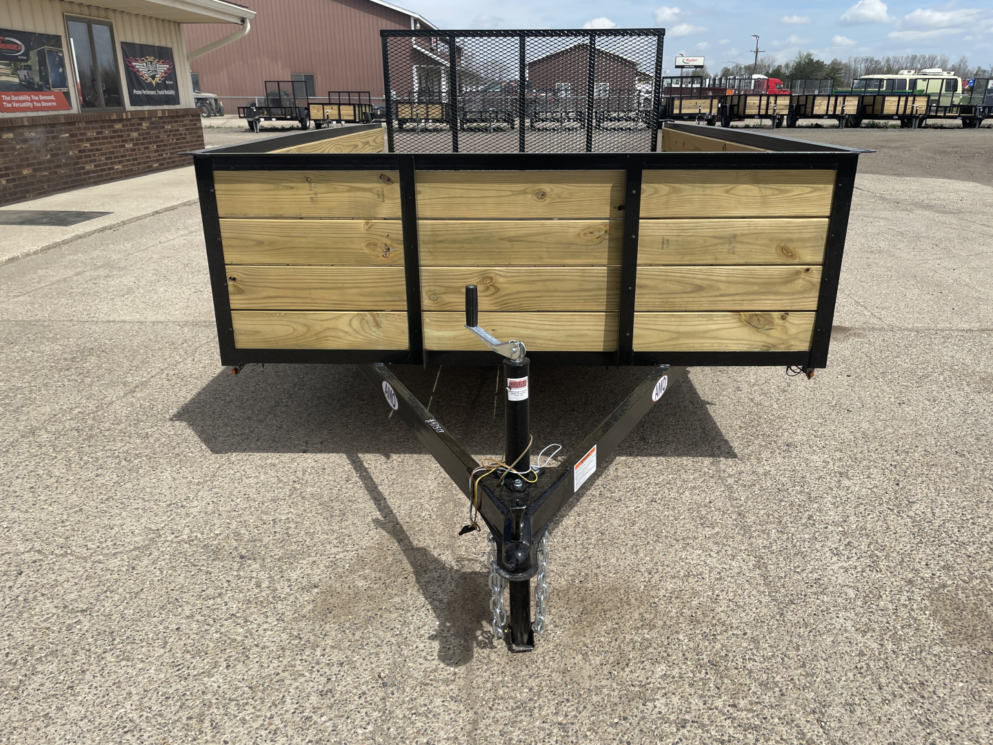 New 2026 AMO 76x10 Woodside 3k Landscape Trailer