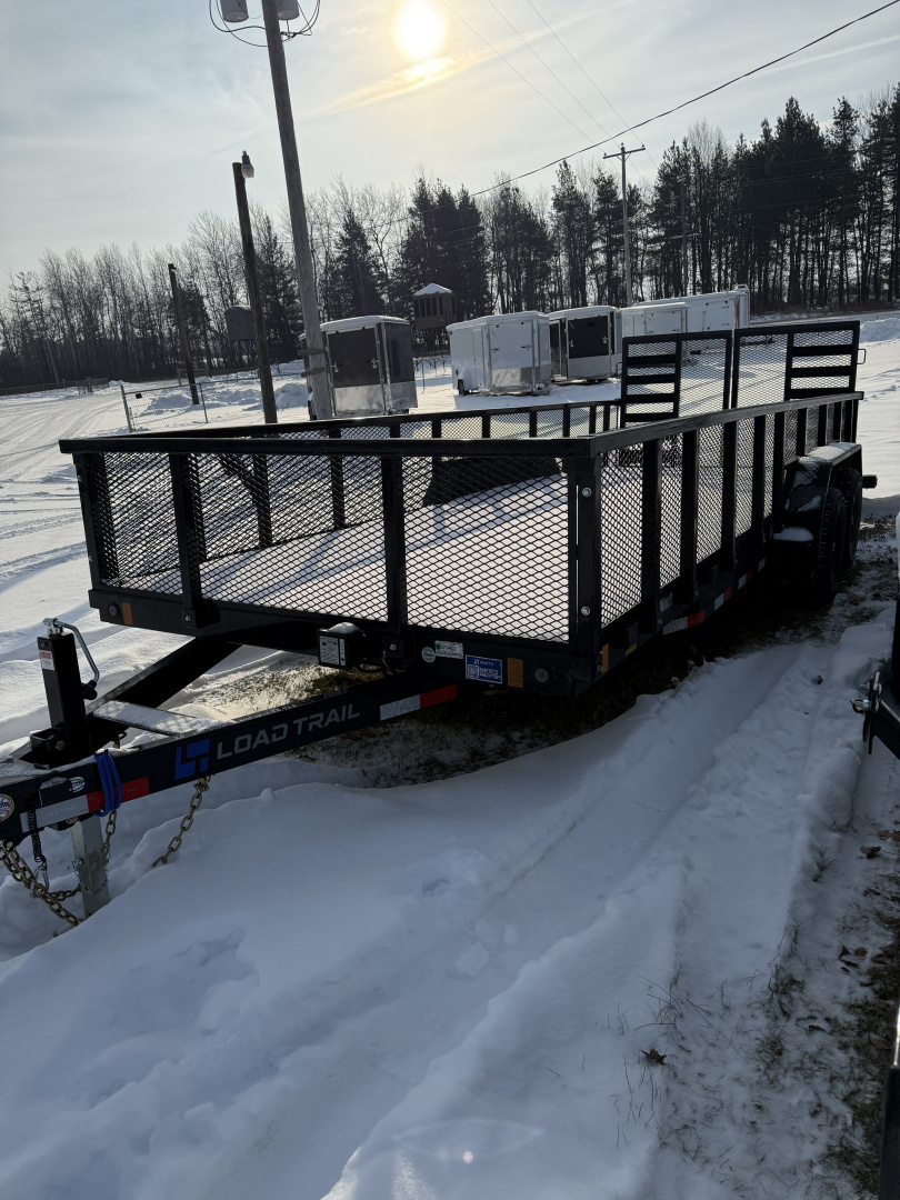 New 2026 Load Trail 20' 10K 2' MESH SIDES Landscape Trailer