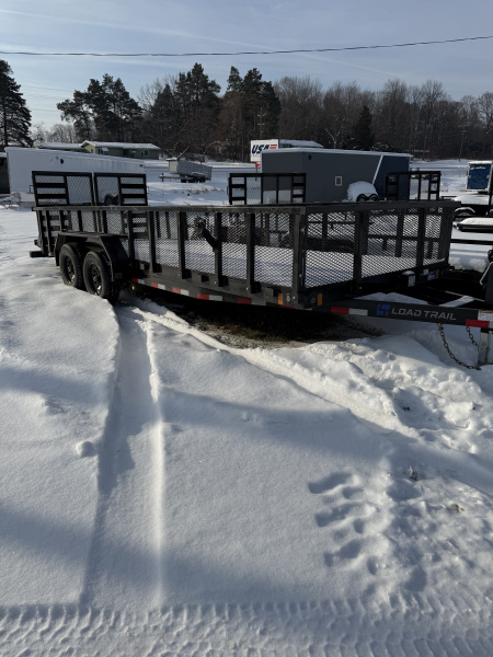 New 2026 Load Trail 20' 10K 2' MESH SIDES Landscape Trailer