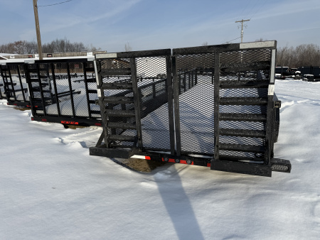 New 2026 Load Trail 20' 10K 2' MESH SIDES Landscape Trailer