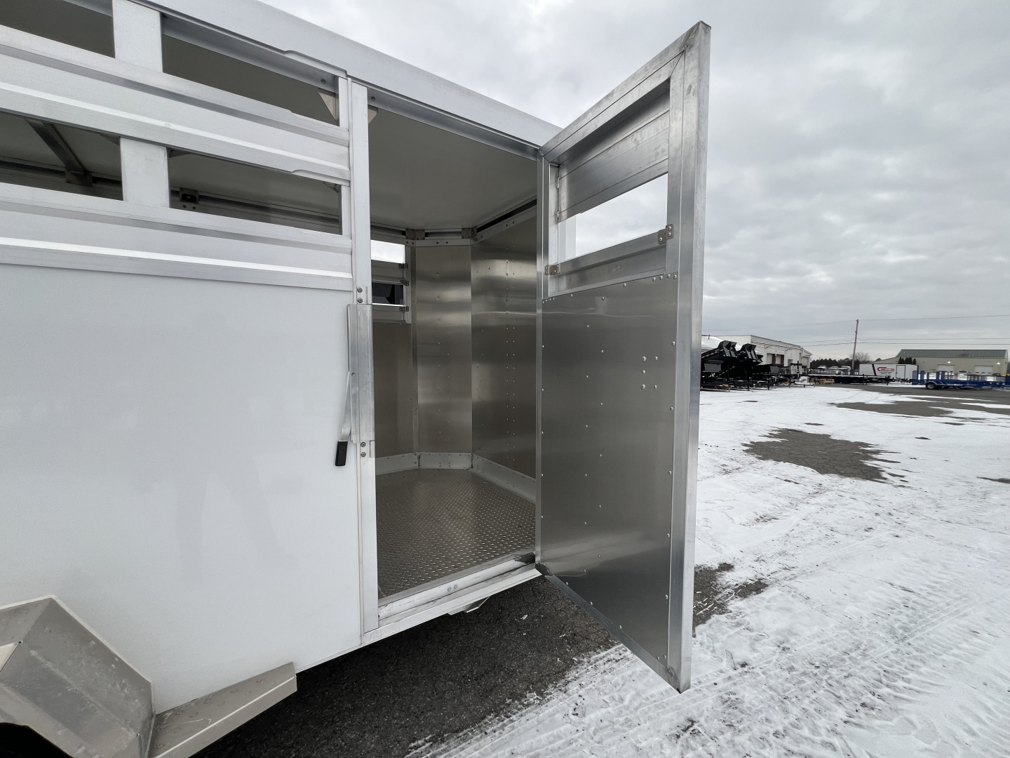 New 2027 EBY Trailers 7X16 10K Maverick Stock / Stock Combo Trailer