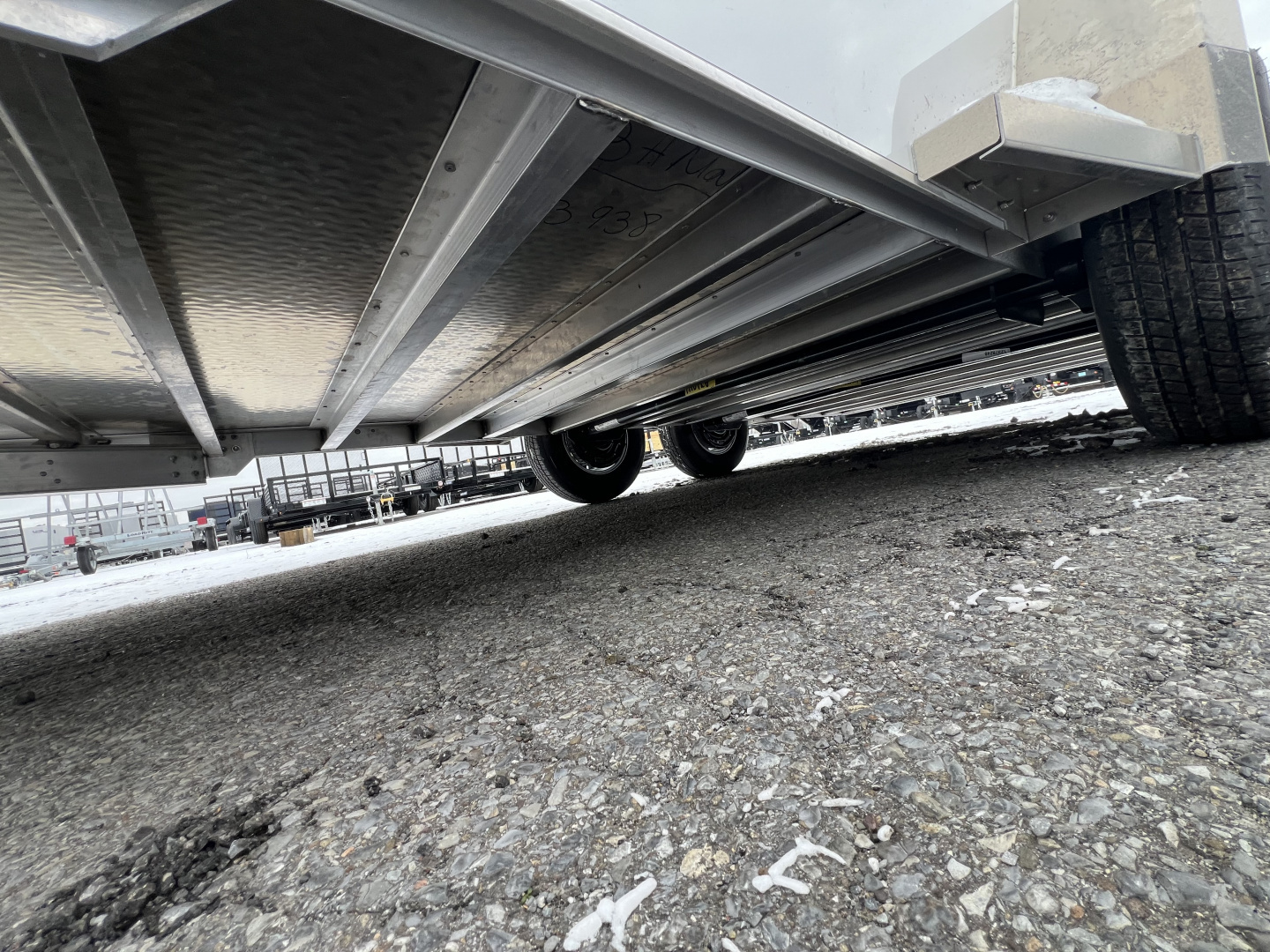 New 2027 EBY Trailers 7X16 10K Maverick Stock / Stock Combo Trailer