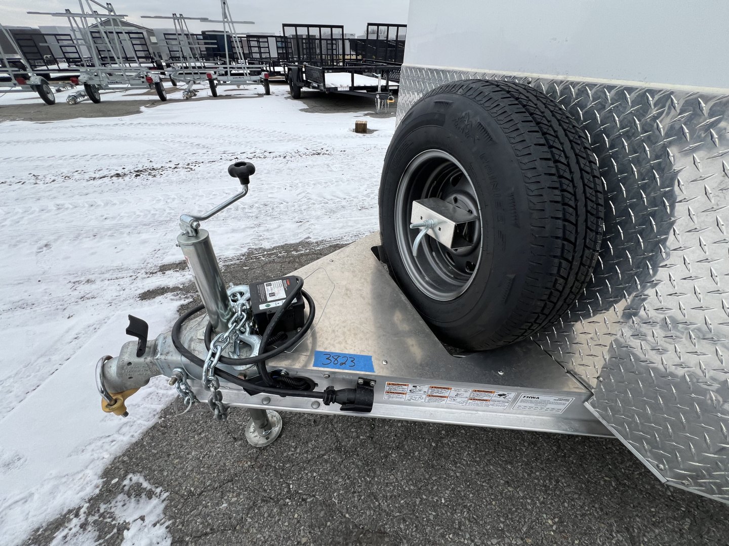 New 2027 EBY Trailers 7X16 10K Maverick Stock / Stock Combo Trailer