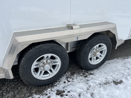 New 2027 EBY Trailers 7X16 10K Maverick Stock / Stock Combo Trailer