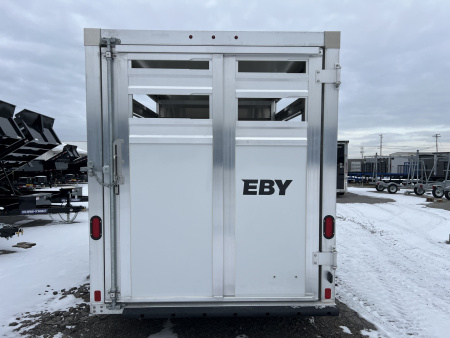 New 2027 EBY Trailers 7X16 10K Maverick Stock / Stock Combo Trailer