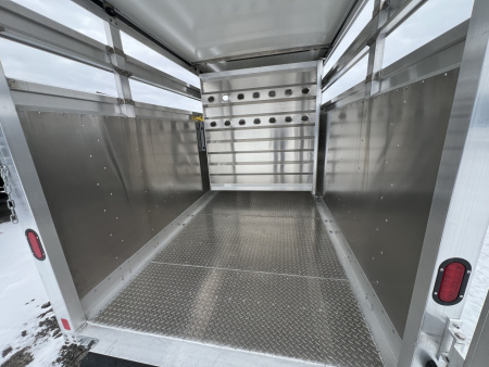 New 2027 EBY Trailers 7X16 10K Maverick Stock / Stock Combo Trailer