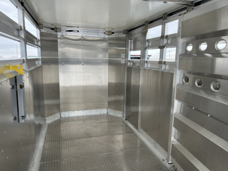 New 2027 EBY Trailers 7X16 10K Maverick Stock / Stock Combo Trailer