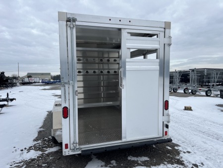 New 2027 EBY Trailers 7X16 10K Maverick Stock / Stock Combo Trailer