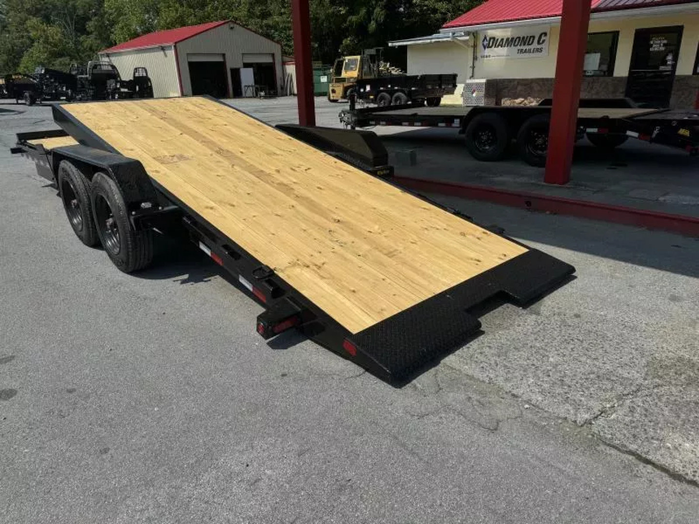 New 2026 Big Tex Trailers 16TL 83" x 22 (16 + 6) Super Duty Tilt Bed Trailer 17.5k Tilt Trailer