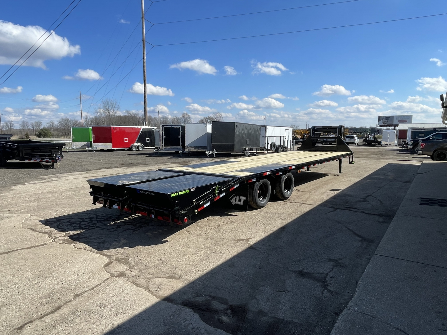 New 2026 Load Trail 102X32 24K Gooseneck Trailer With Max Ramps