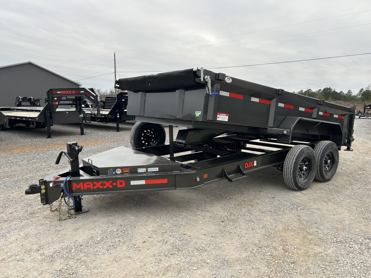 New 2026 MAXXD Dump Trailer | 14' x 83" | 14K GVWR