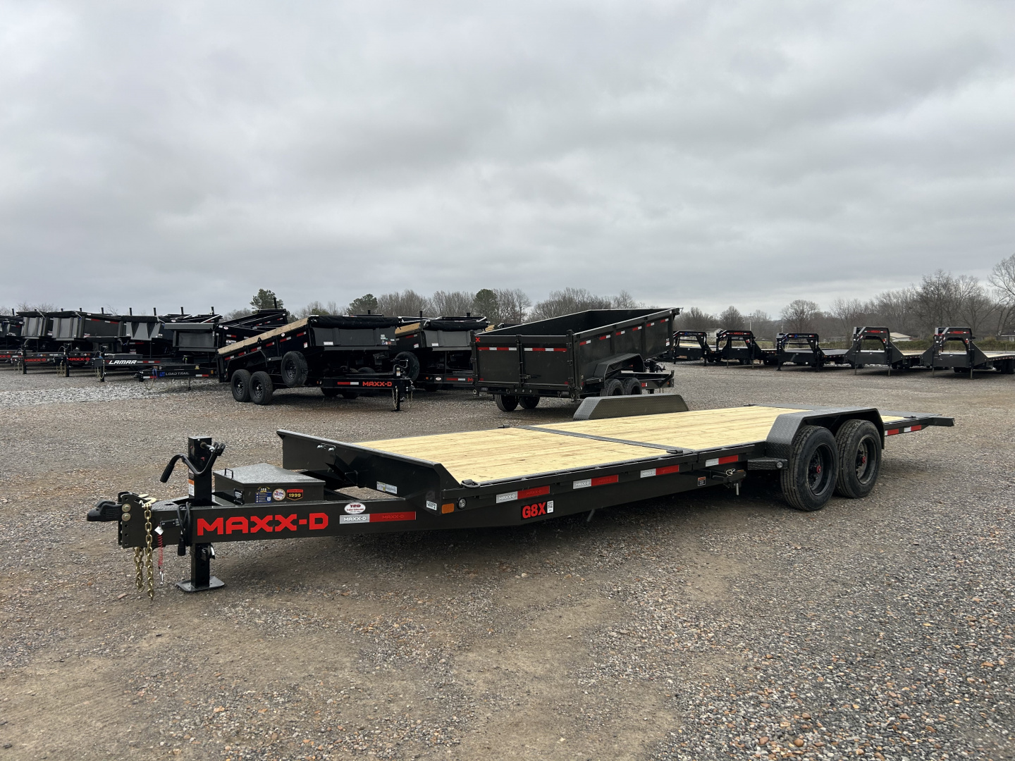 New 2026 MAXXD 83" X 24' 17.5K Tilt Equipment Trailer