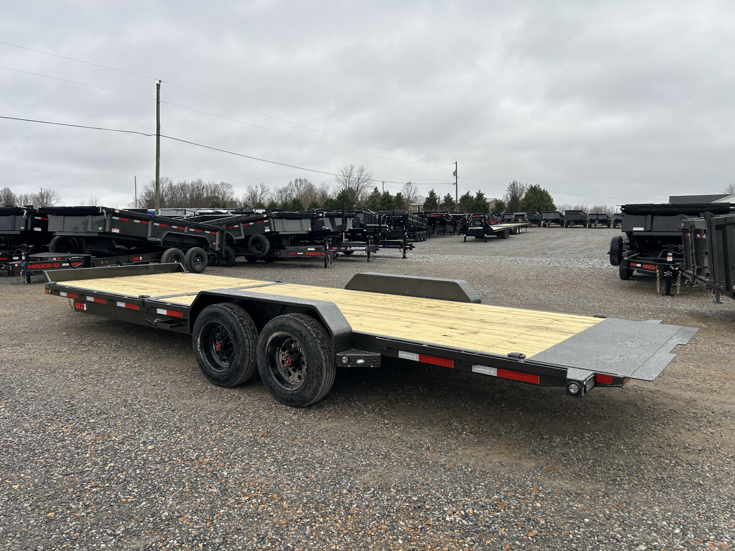 New 2026 MAXXD 83" X 24' 17.5K Tilt Equipment Trailer