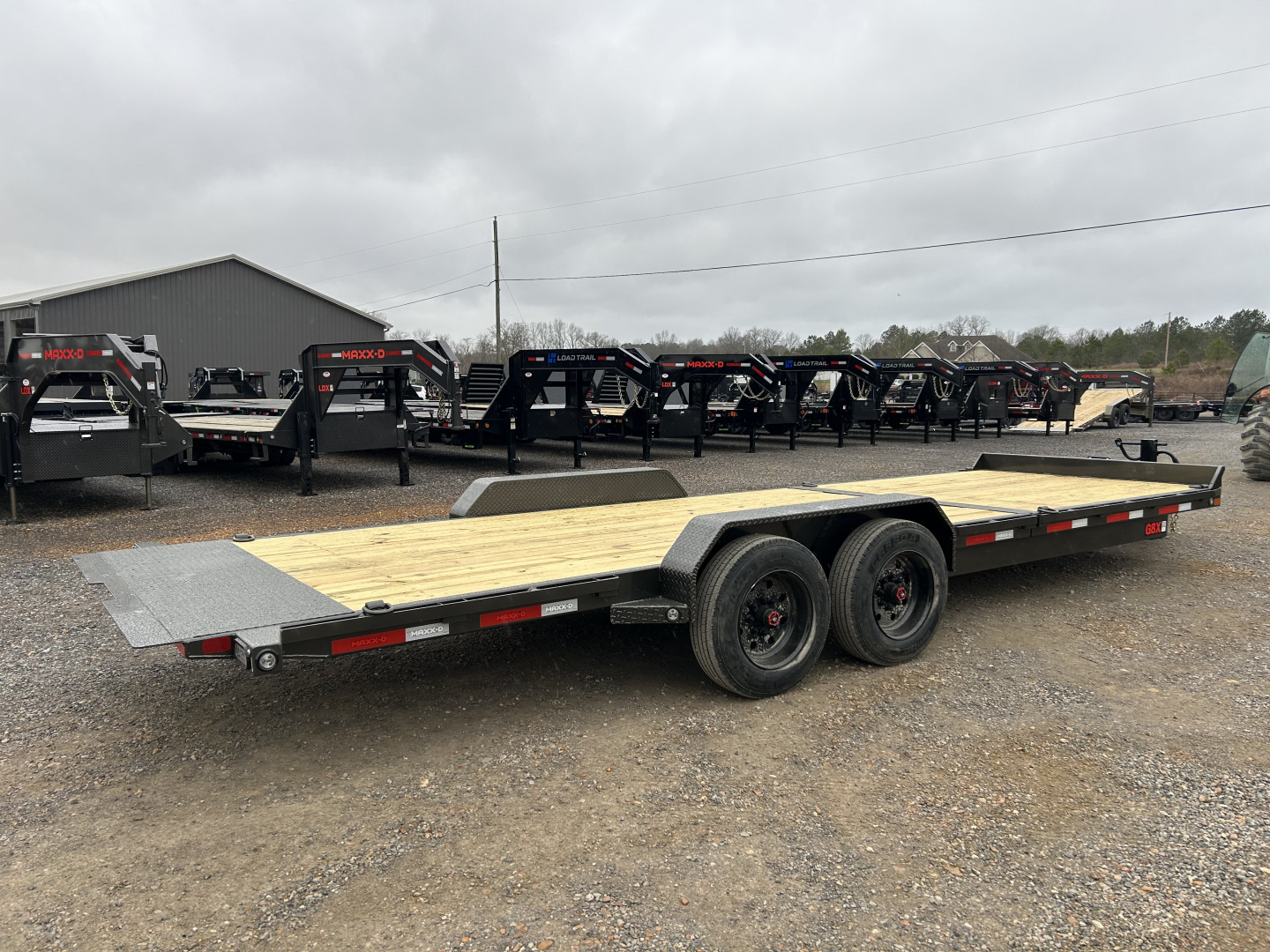 New 2026 MAXXD 83" X 24' 17.5K Tilt Equipment Trailer