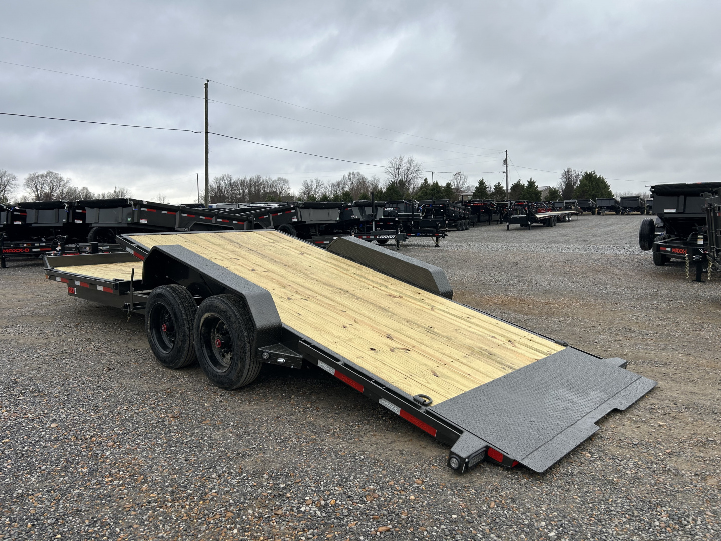 New 2026 MAXXD 83" X 24' 17.5K Tilt Equipment Trailer