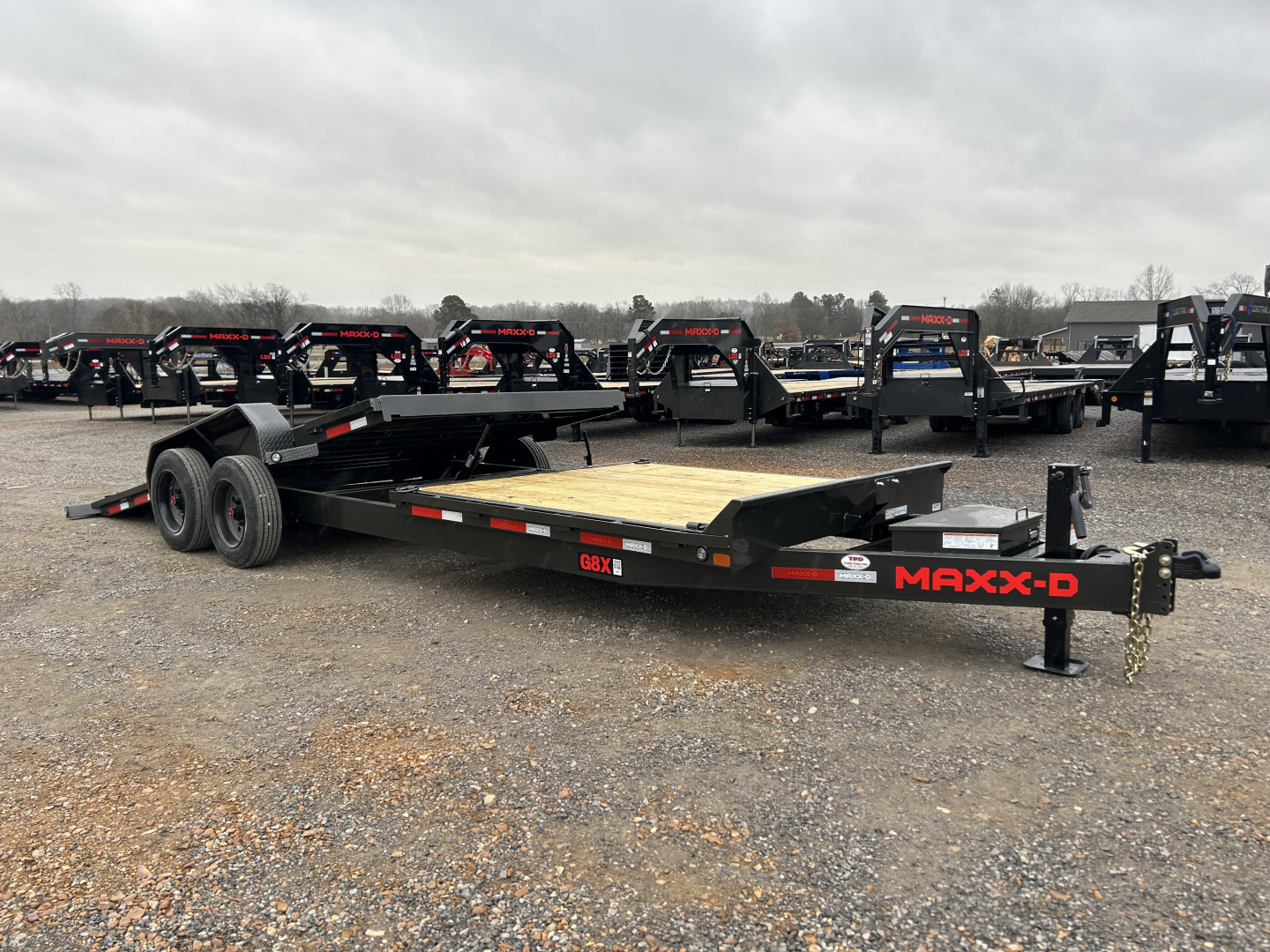 New 2026 MAXXD 83" X 24' 17.5K Tilt Equipment Trailer