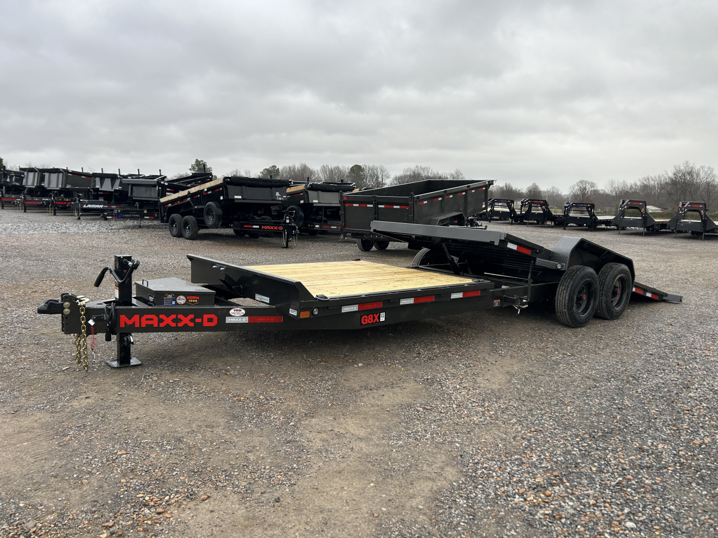 New 2026 MAXXD 83" X 24' 17.5K Tilt Equipment Trailer