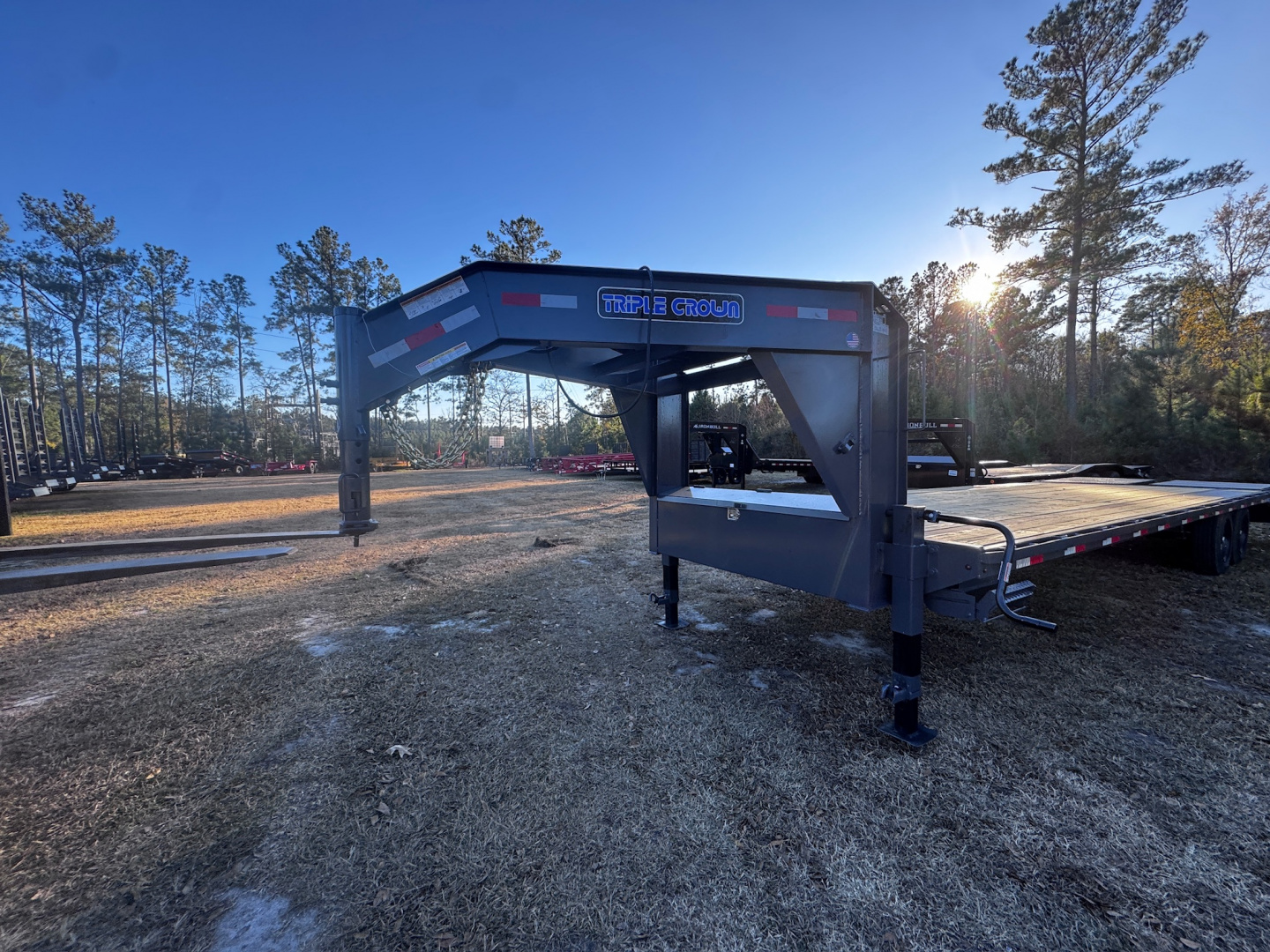 New 2026 Triple Crown Trailers 102"X30' 16K Gooseneck Deckover