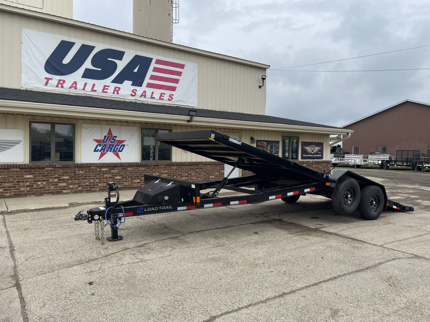 New 2026 Load Trail 83x22 14k Rapid Tilt Trailer