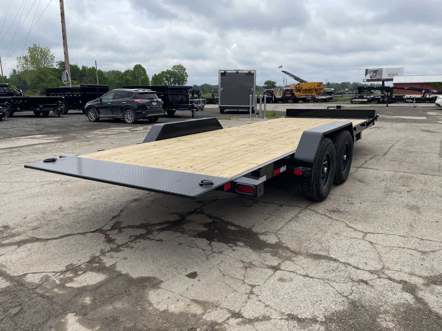 New 2026 Load Trail 83x22 14k Rapid Tilt Trailer