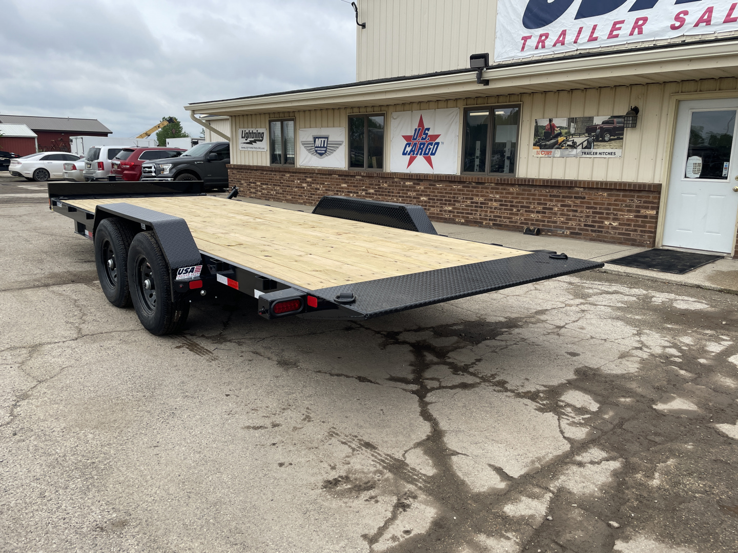 New 2026 Load Trail 83x22 14k Rapid Tilt Trailer
