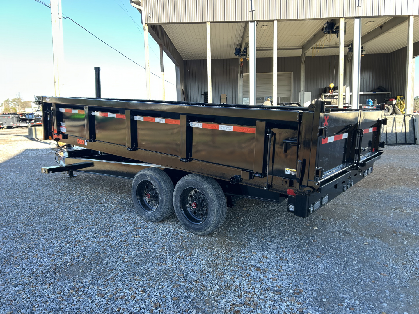 New 2026 MAXXD 96"X16' 17.5K Deckover Dump Trailer