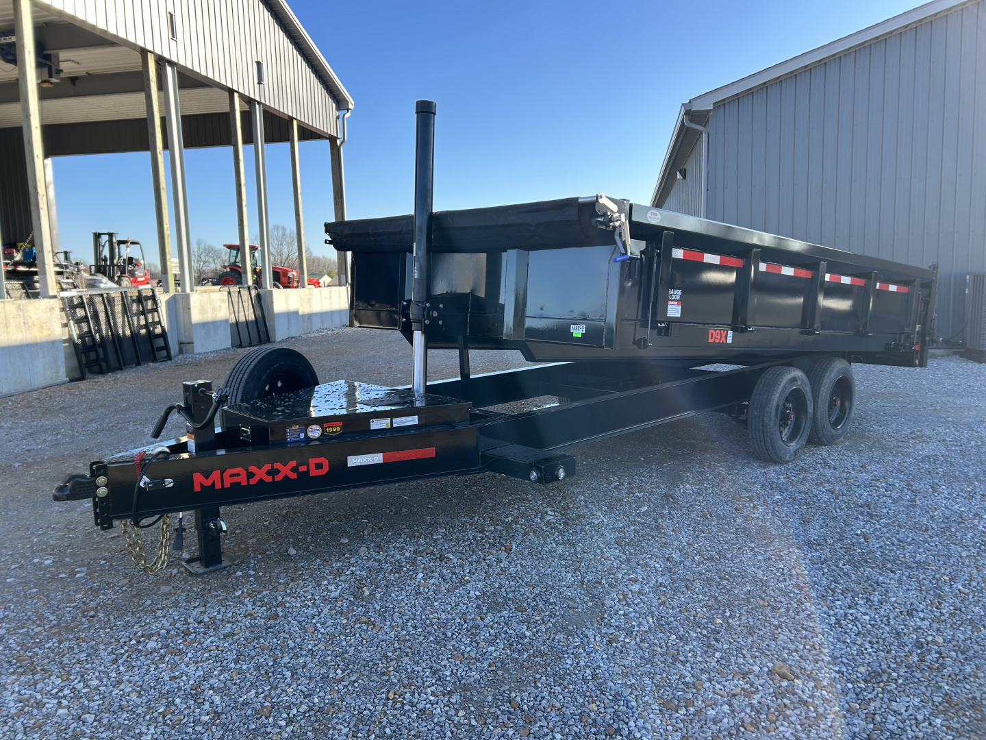 New 2026 MAXXD 96"X16' 17.5K Deckover Dump Trailer
