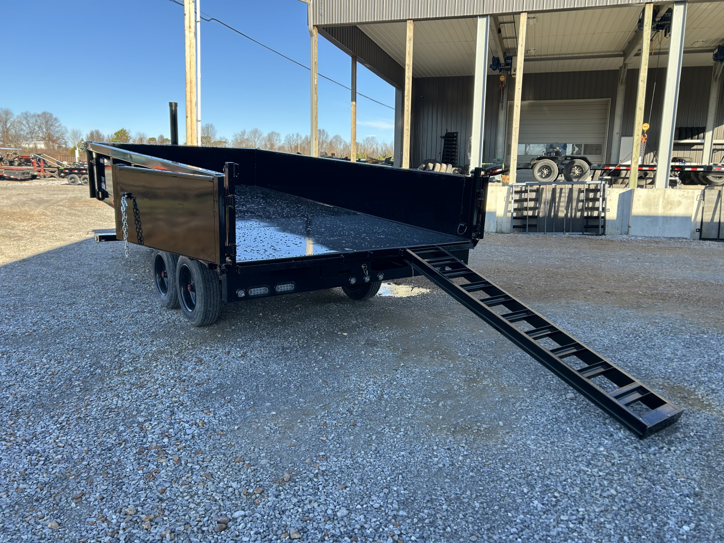 New 2026 MAXXD 96"X16' 17.5K Deckover Dump Trailer