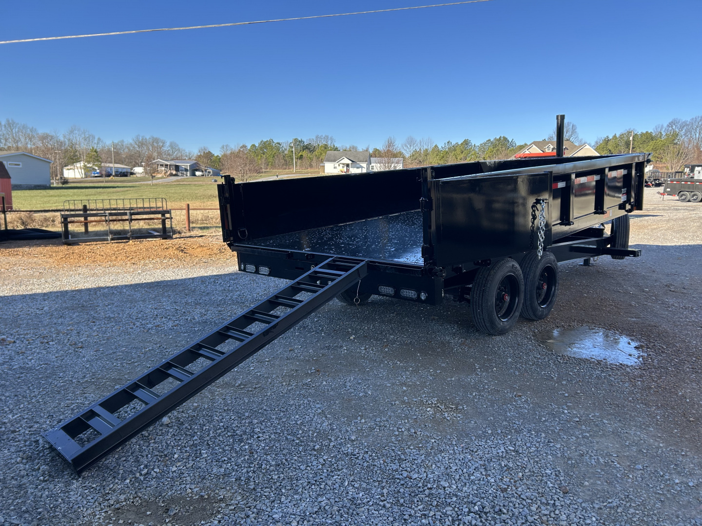 New 2026 MAXXD 96"X16' 17.5K Deckover Dump Trailer